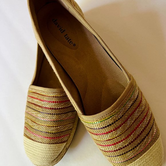 DAVID TATE Women's Slip-On Espadrille "Paradise" NWOT Size 10 1/2 - Picture 3 of 9